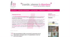 Desktop Screenshot of ensembleprevenonsladependance.fr